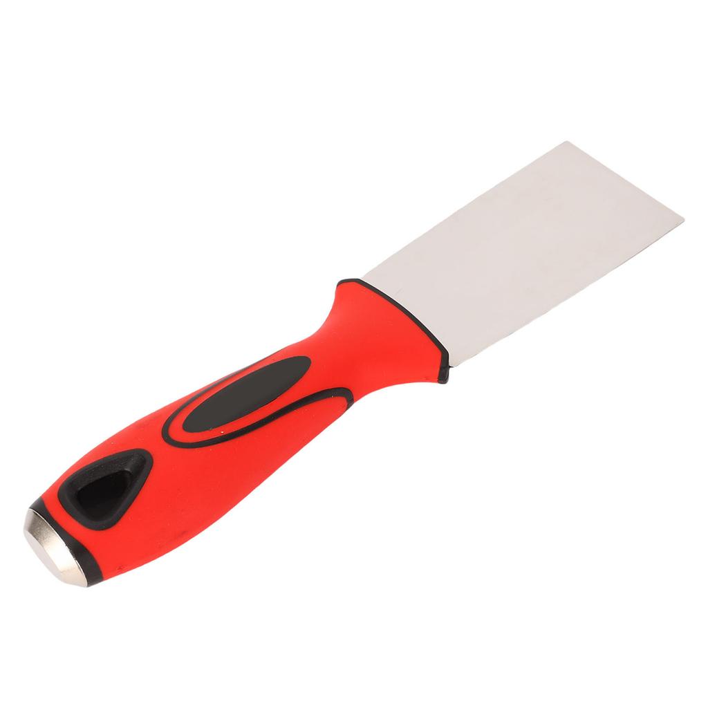 Putty Scraper Tool Metal Stainless Steel Flexible 2in with Hammer Head Soft Handle for Repairing Drywall Wallpaper