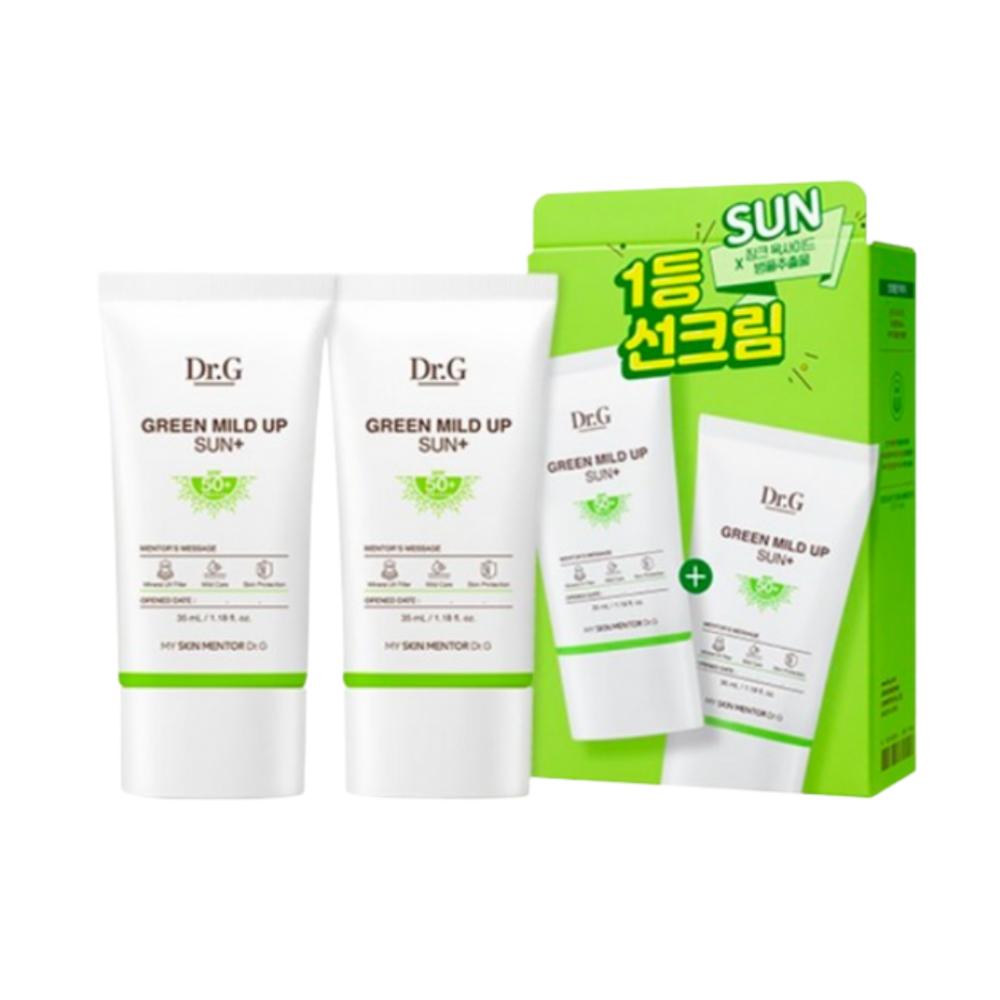Dr.G Green Mild Up Sun Plus SPF50+ PA++++ 35ml X 2