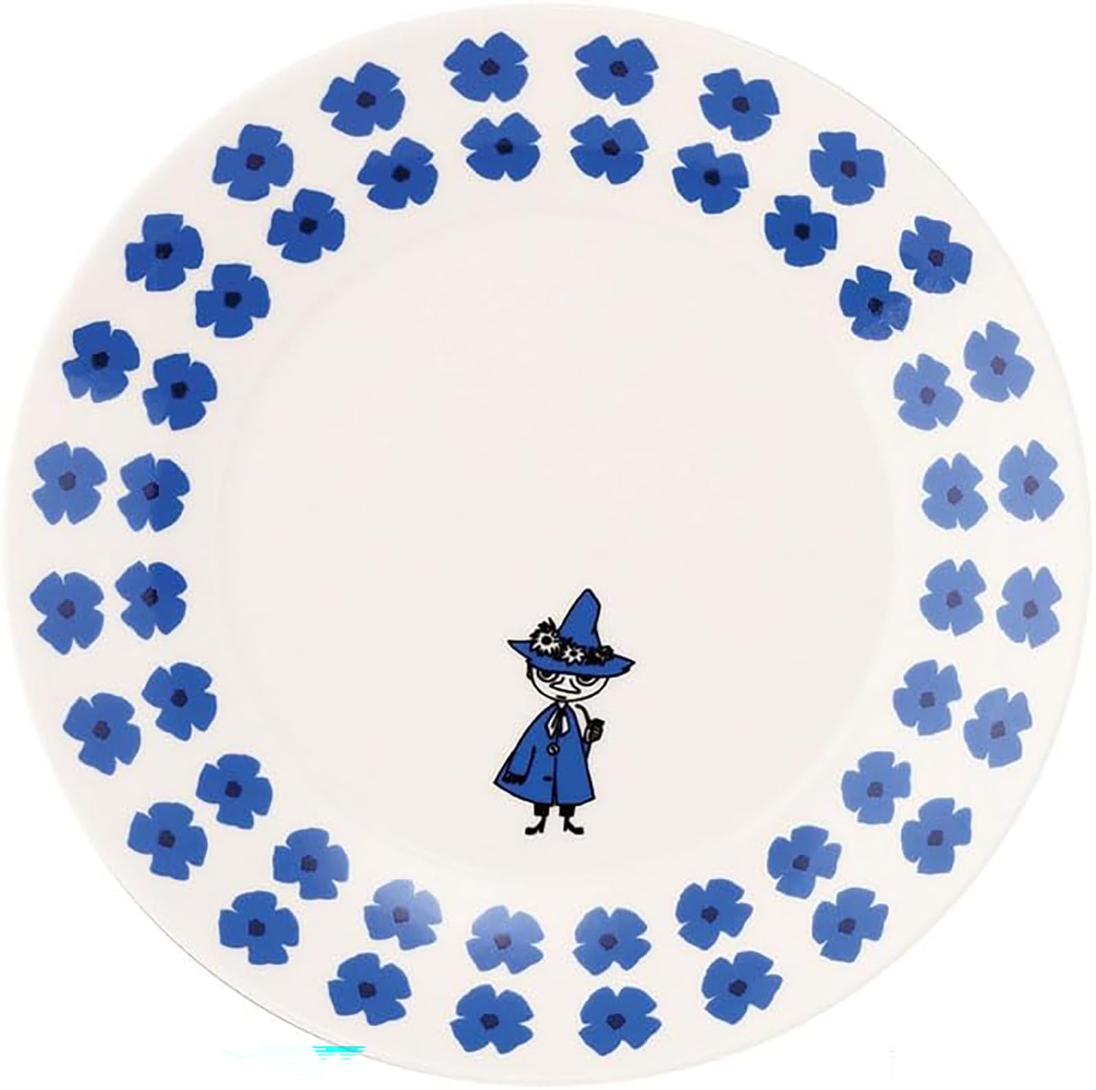 

Yamaka Shoten Moomin Dinner Diameter 19 x 2 Snufkin Gift for Kukat Plate, cm, Design, Blue, Women, Birthday, Tableware, Accessories, MM10003-330