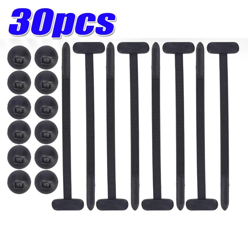 Self-locking Nylon Universal Cable Tie Buckle Household Plastic Fixed Strap Iron Cable Gap Car Instrument Zip Ties Auto Fastener