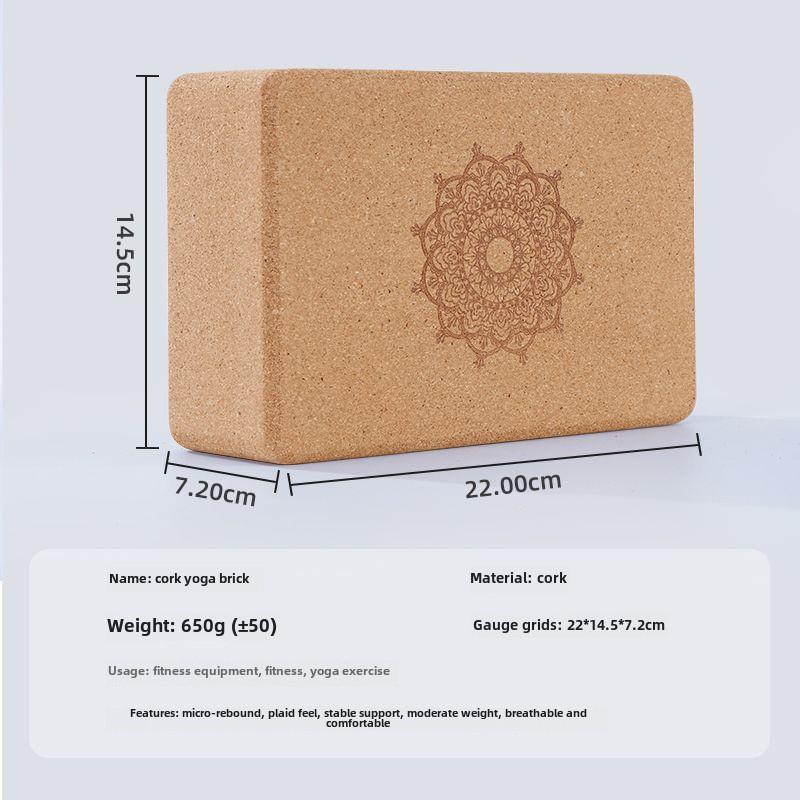 

Настраиваемые нескользящие йога-кирпичи из пробки высокой плотности для детских танцев и фитнеса