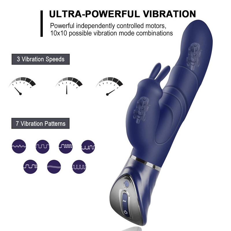 Women's Masturbation Products Vibrator 10 Frequency Vibrator Warming Strong Vibrating Sex Supplies Female Massage Vibrator