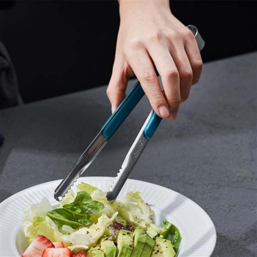 Casabenny Multipurpose Stainless Steel Kitchen Tongs Large 1P