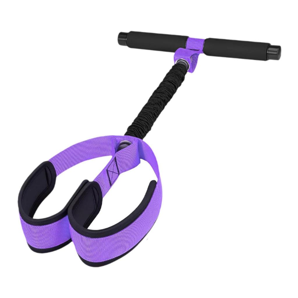 Foot Pedal Resistance Bands Elastic Tension Rope Portable Non Slip Sit Up Exercise Pull for