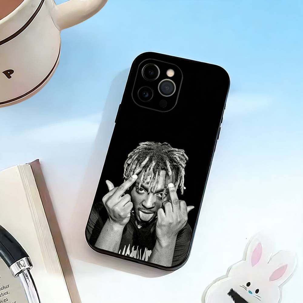 

999-Juice WRLD-JW Чехол для телефона Силиконовый Мягкий Для IPhone 17 16 15 14 13 12 11 X XR Plus Pro Max Plus iPhone15plus