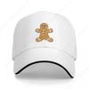 Happy Little Gingerbread Unisex Bucket Hat Baseball Cap Anime Hat Golf Designer Hat Custom Cap Trucker Hats For Unisex Womens