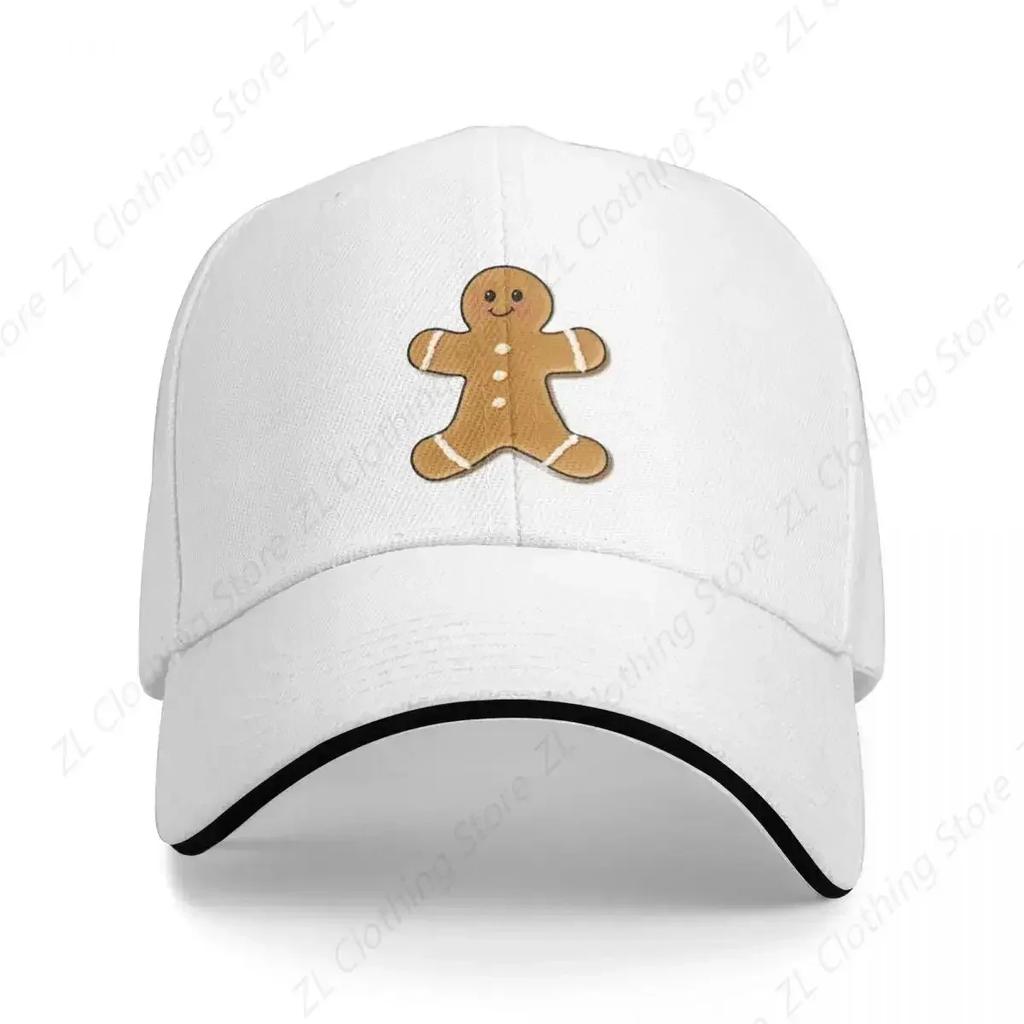 Happy Little Gingerbread Unisex Bucket Hat Baseball Cap Anime Hat Golf Designer Hat Custom Cap Trucker Hats For Unisex Womens