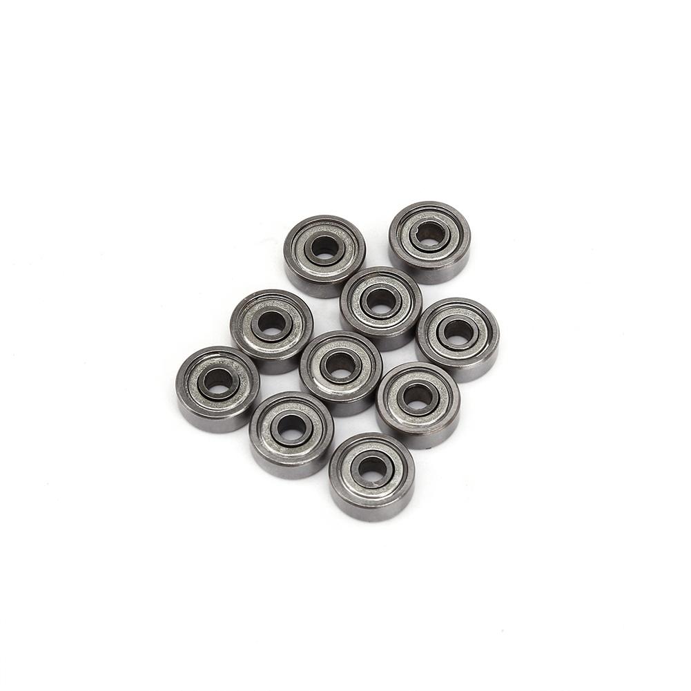 10Pcs Lot 624ZZ Deep Groove Ball Bearings Miniature Rubber Sealed Metal