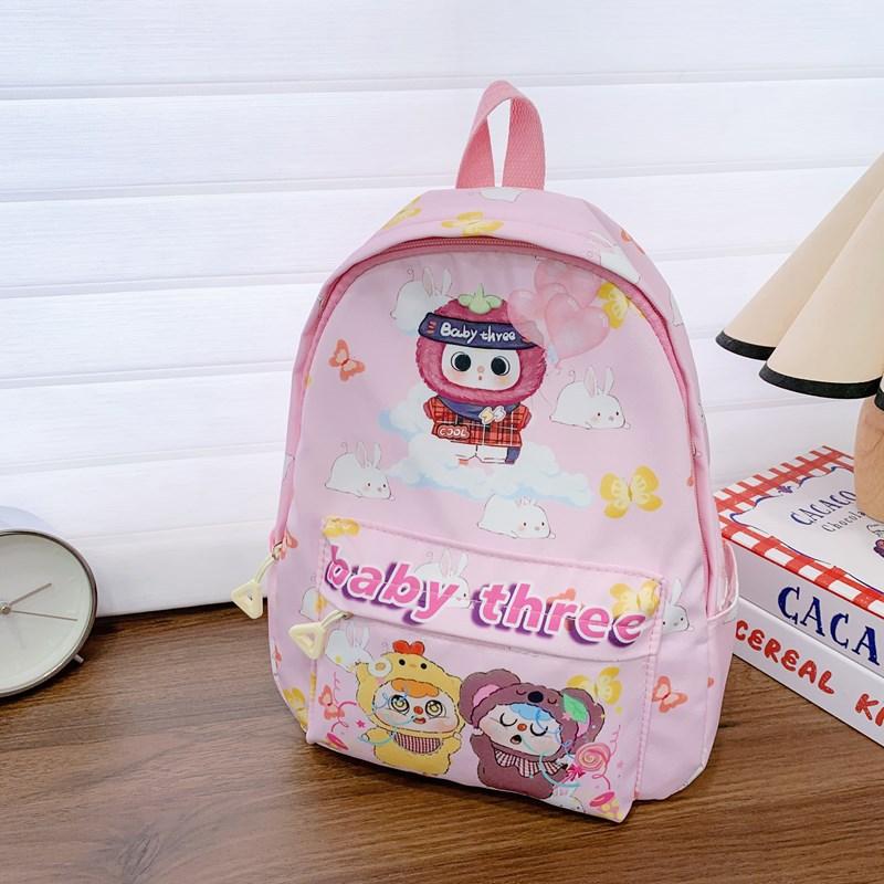 Kindergarten Baby Schoolbag Cartoon Cute Printed Children S Backpack Lightweight Large Capacity Backpack Tide