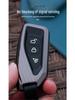 Suzuki UY125 Motorcycle Key Cover: Metal Remote Control Protective Case with Key Bag and Buckle