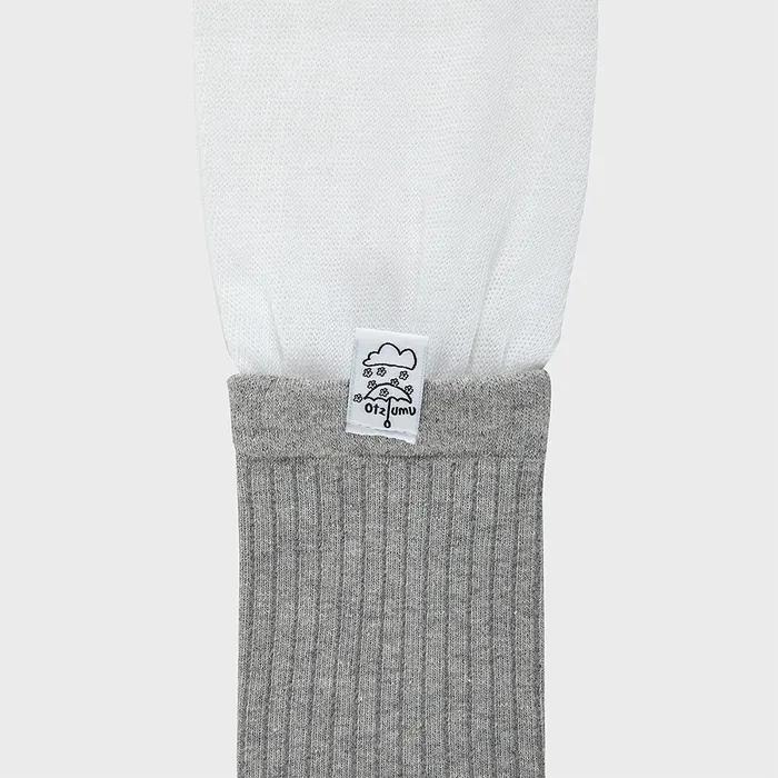 [Ozzi X Umu] Layered Socks Gray OZAYGA301G
