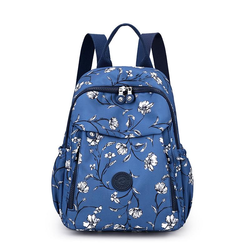 Women's Large-capacity Printed Backpack Mom Backpack