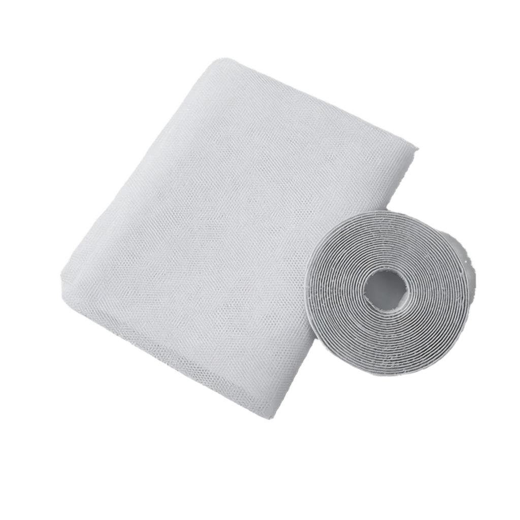 Polyester Invisible Window Screen Mesh for Mosquito Protection Easy Installation Durable Fine Mesh for Home Office Use