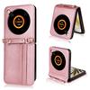 Custodia in Pelle per Telefono ZTE Nubia Flip G Copertina Portafoglio Con Cordino Porta Carte Funda Coque