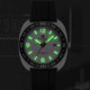 NAVIFORCE Original Men Calendar Watch Quartz Movement Round Case Luminous Pointer 50m Waterproof Silicone Strap Men Casual Watch NF7132