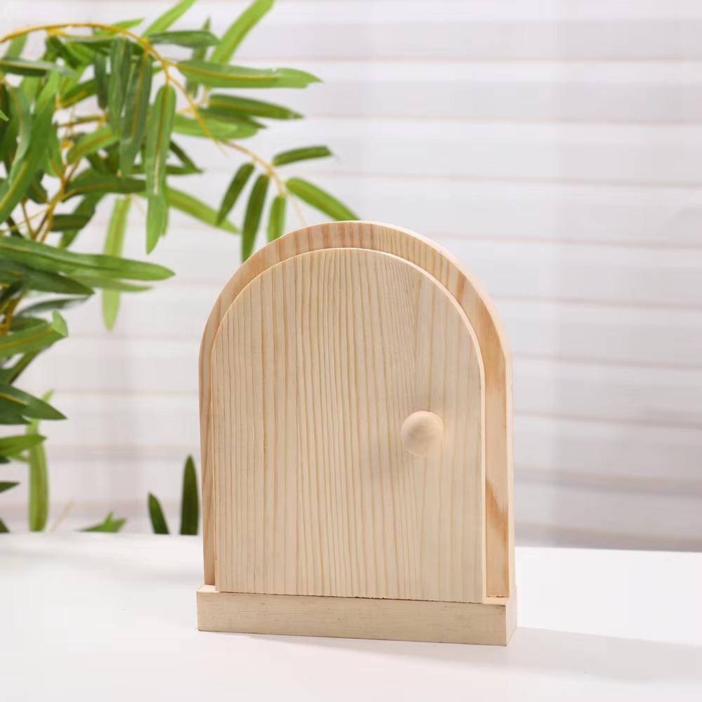 Wooden Socket Decorative Frame Household Shock Proof Case Switch Protective Cover  Living Room