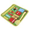 Educational Sensory Board Baby Activity Board Intelligence Development Toy for ToddlerB