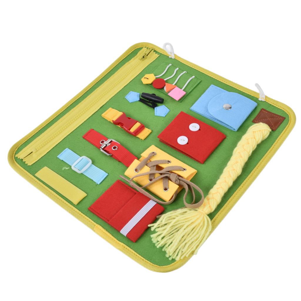 Educational Sensory Board Baby Activity Board Intelligence Development Toy for ToddlerB
