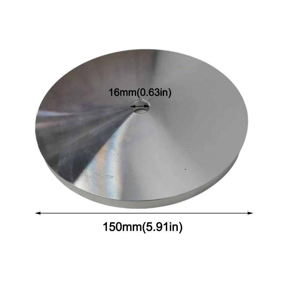 

6inch 150mm Aluminum Master Lap Grinding Pads Master Lap Polishing Plate Holder 6Inch 16mm