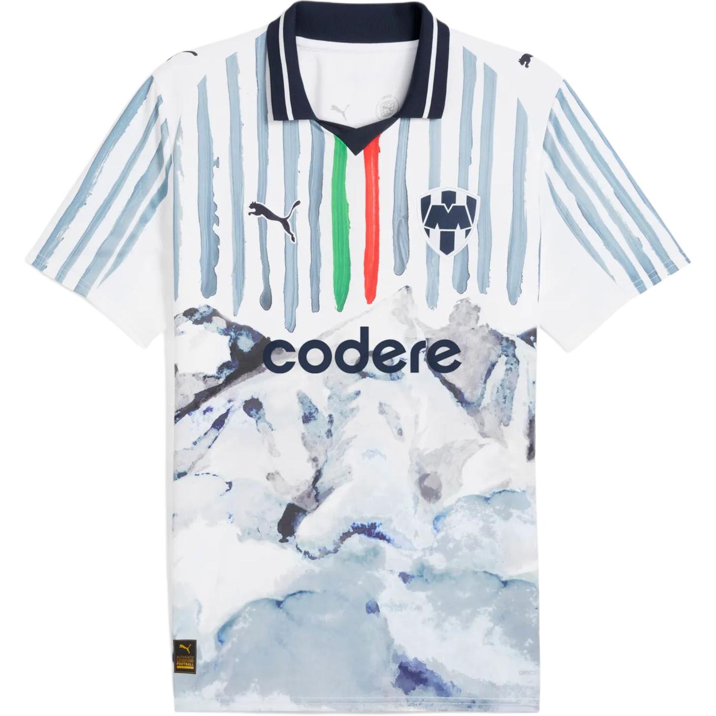 

Puma x KidSuper MTY Jersey Replica (Monterray) Puma White/Deep Navy Men Tops 781072-12