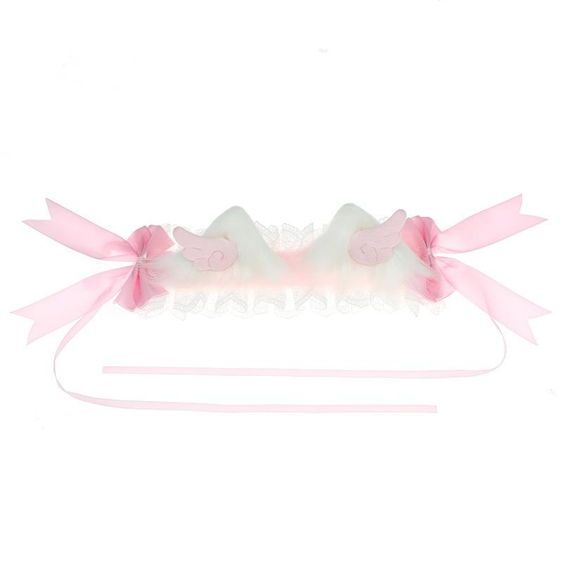 Cat Ear Hairpin Cat Ear Headband Bow Headgear Comic-Con Dress Up Cute Girl Hair Accessories Lolita Multi-purpose Pair Clip