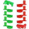 10Pcs Tailgate Latch,Tailgate Latch Rod Clip Left and Right Handle Rod Door Lock Clip Compatible with 1999-2007 Chevy Silverado GMC Sierra for