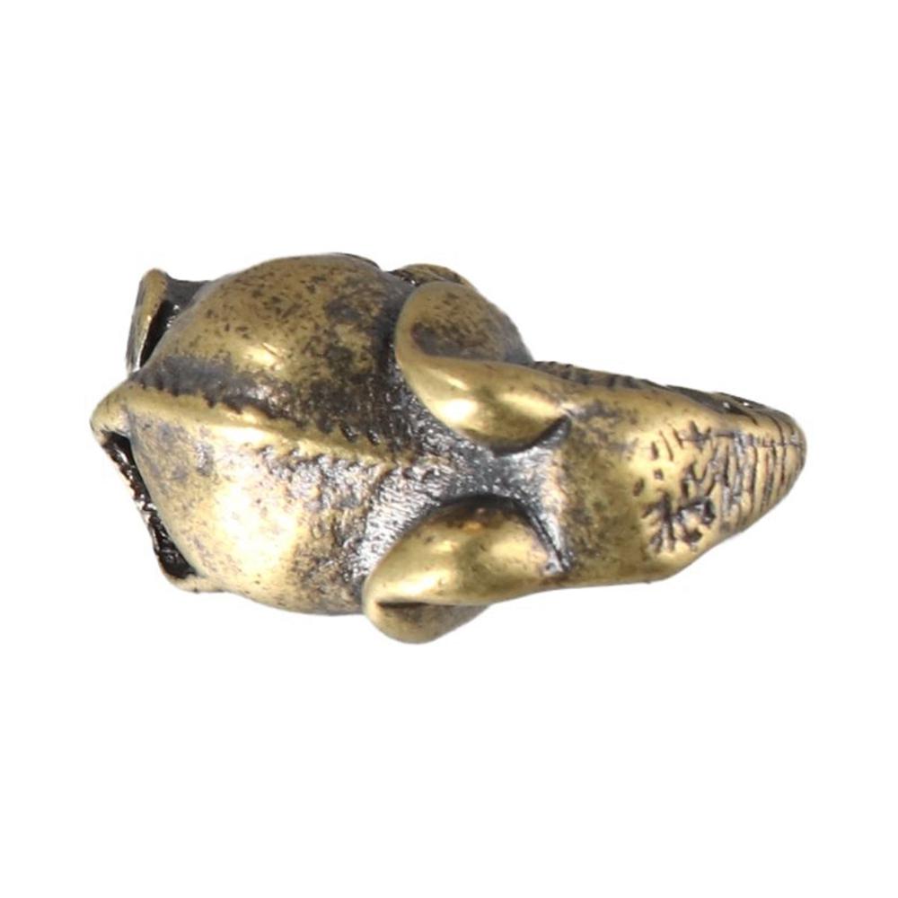 Messing Heimdekoration Handwerk Sammlung Miniaturen Tierstatue Elefantenfiguren Schreibtischornament