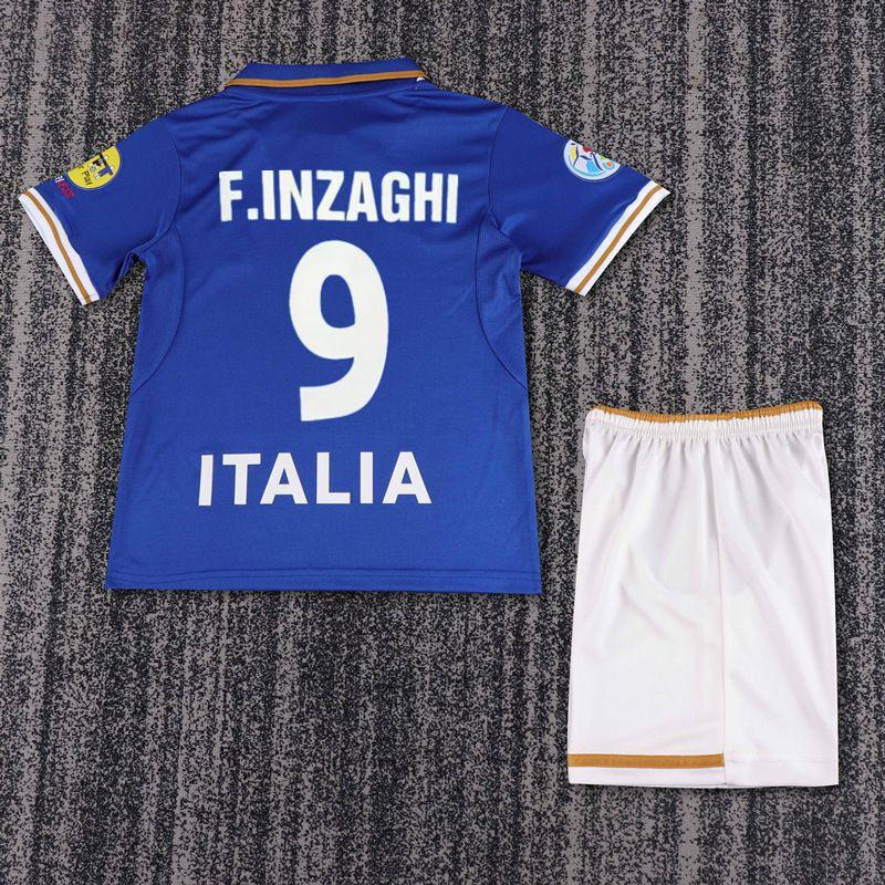 Vintage National Team Retro Football Jerseys Kids Classic Sports Training Shirts