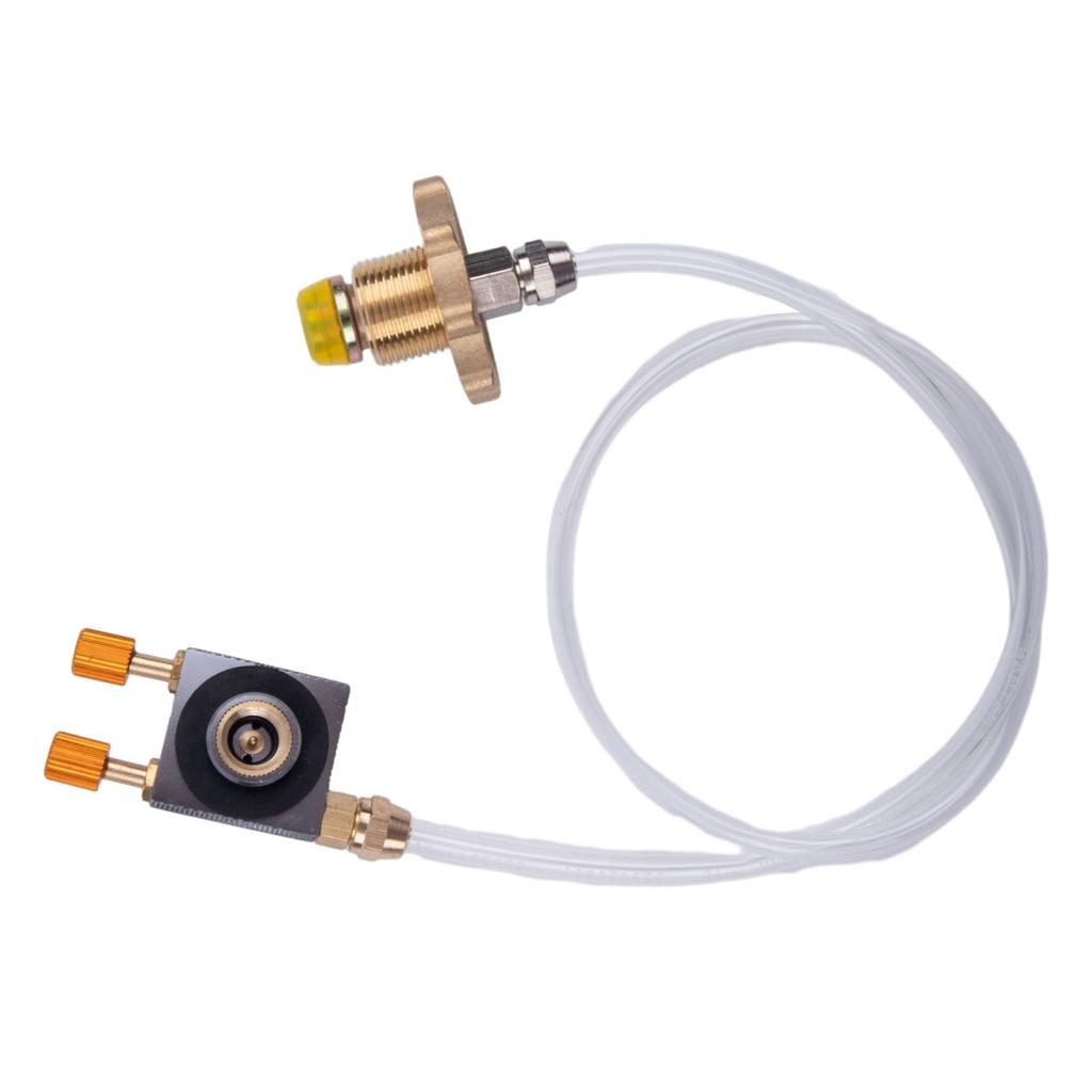 Hose Adapter Camping Copper/PU Propane Bottle Refill
