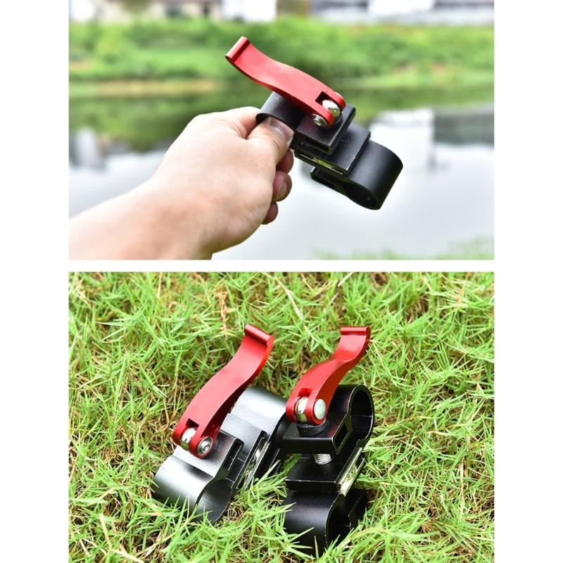 Aluminum Alloys Patios Umbrella Holder Fixed Clip Fishing Chair Clamp Stand Adjustable Umbrella Base Stand Clamp