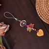In Stock: Cute Autumn Maple Leaf Wind Chime Phone Charm & Keychain