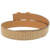 Used AUTHENTIC HERMES Constance H-Bucklebelt Beige alligator
