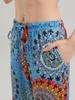European and American Women's Plaid Print Casual Sleep Pants - Drawstring Loose Fit