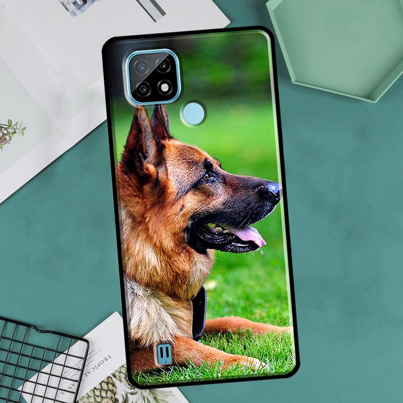 

Чехол с немецкой овчаркой для OnePlus Nord 2 9 10 Pro 9R 10R 8T, чехол для Realme GT Master Neo 2 3 8i 9i 8 Pro Realme 9 4G