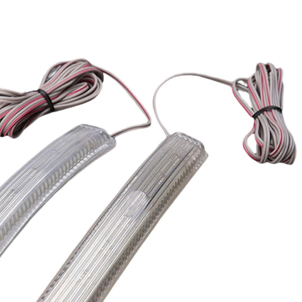Universal LED Turn Signal Light Mirror Soft Glue 12V 9LED 2Pcs