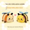 Cute Cartoon Bee Plush Keychain Pendant