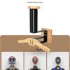 Wooden Wall-Mounted Tactical Equipment and Helmet Storage Rack