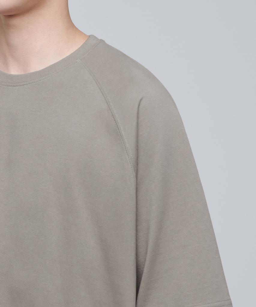 Musinsa Standard Extra Oversized Raglan T-Shirt [Dusty Beige]