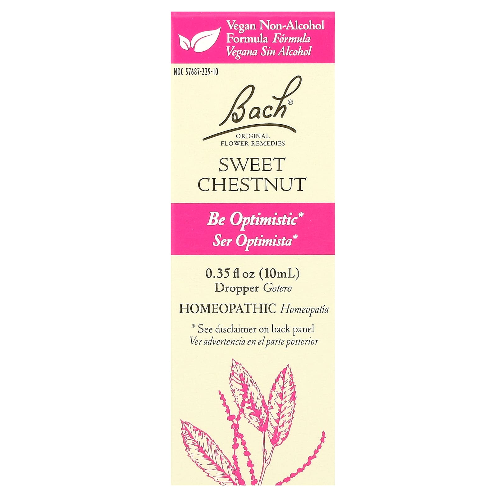 

Original Flower Remedies, Sweet Chestnut, 10Ml(0.35Fl Oz)