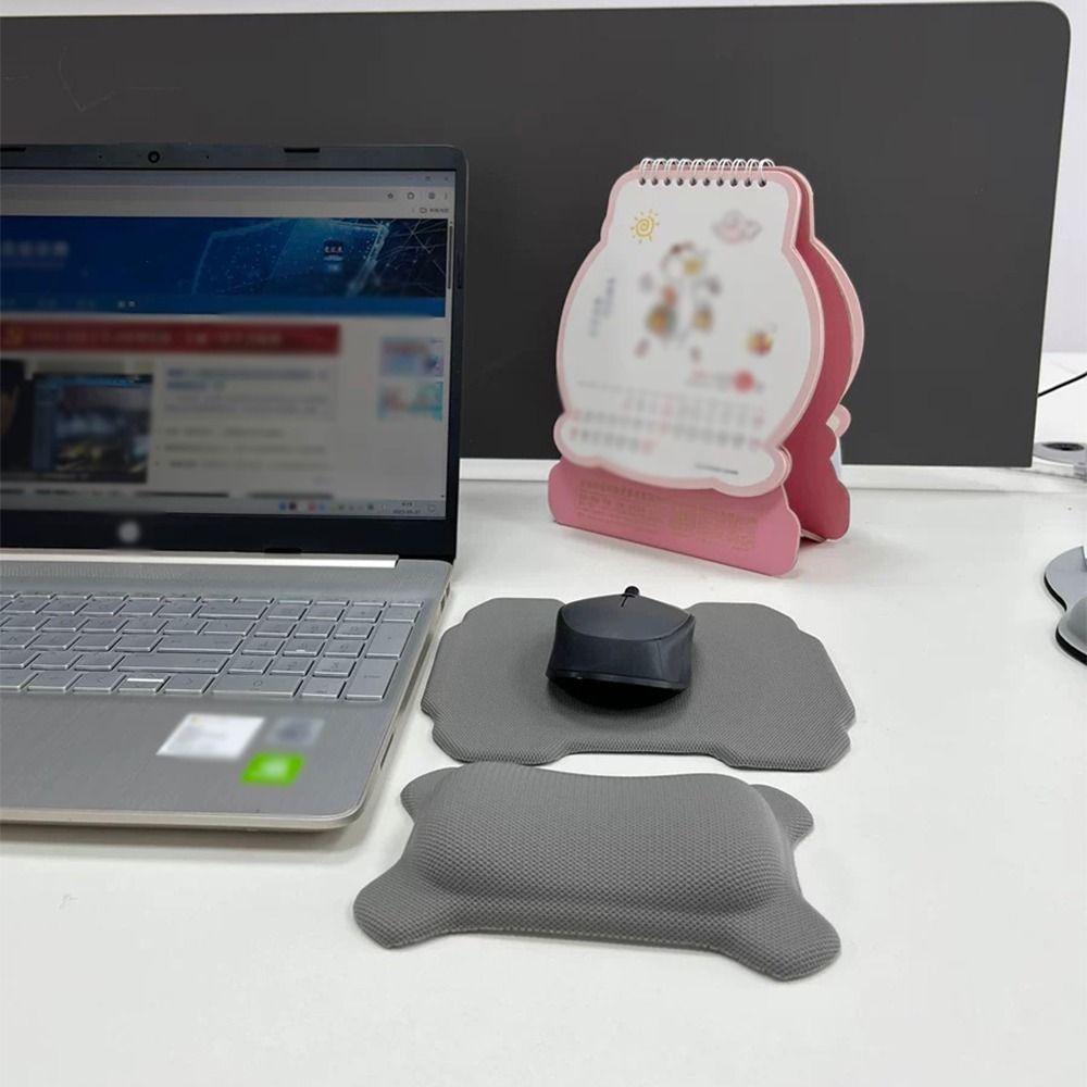 1/2pcs Slow Rebound Mouse Wrist Support Pad Ergonomic Keyboard Hand Cushion Desktop Accessories