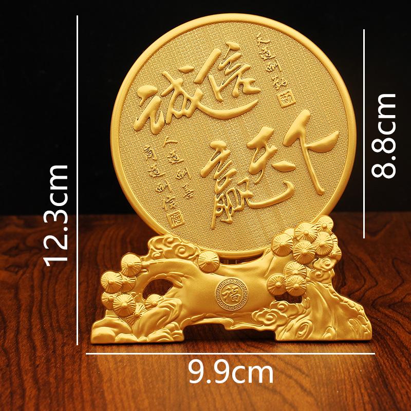 

песок золото честность выигрывает мир украшение офис рабочий стол открытие магазина подарок на новоселье металл ручная работа