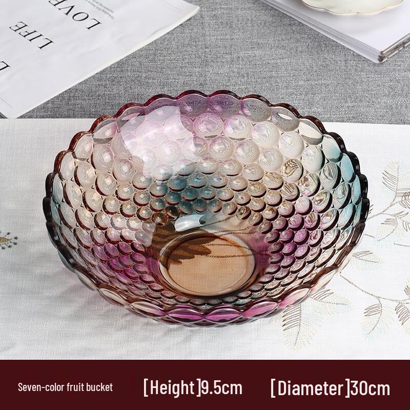 Homeglen Crystal Glass Fruit & Candy Dish