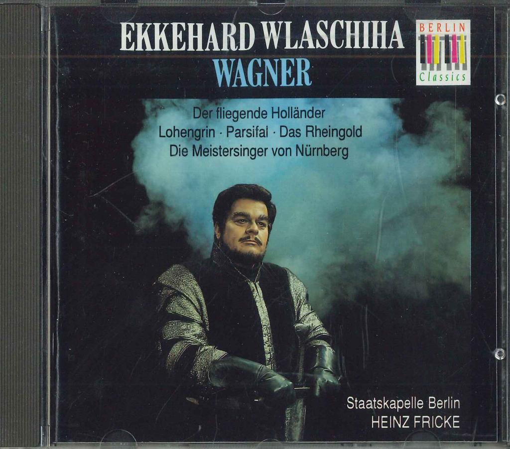 CD EKKEHARD WLASCHIHA - Der Fliegende Hollander 0110015 BERLIN CLASSICS 1992 Japan Classical Used