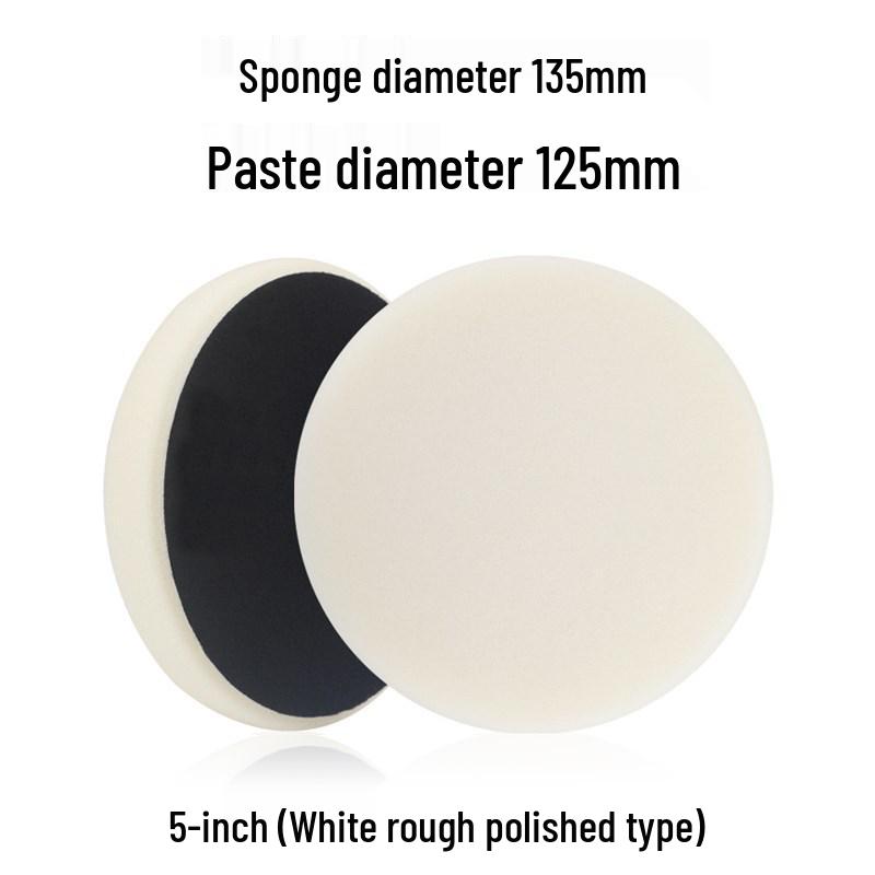 Cross-border Car Polishing & Waxing Self-adhesive Sponge Disc for Mirror Finish Restoration