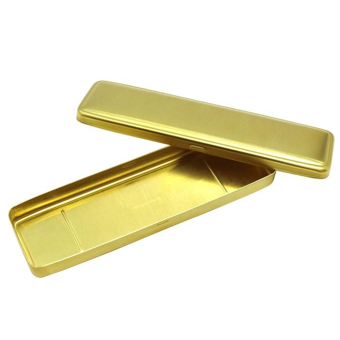 DESIGNPHIL Midori Messing Stifteetui Massiv 41779006 Gold 50x170x18mm
