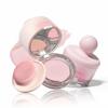 CAIXA XIXI com Esponja e Mistura Bem com Blush Fácil de Pêssego Rosa Claro, Rosa, Espelho, Pele, Levar, 01#