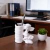 Spine Pen Holder, Desktop Ornament, Stationery Organizer, Orthopedic Office Gift for Doctors, Teachers, and Nurses