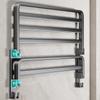 Miling No-Drill Wall-Mounted Bathroom Storage & Towel Rack