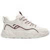 Anta Lifestyle Series Comfortable Fleece Non-Slip Wear-Resistant Low-Top Skate Shoes Women Sneakers White Red 922448916-2
