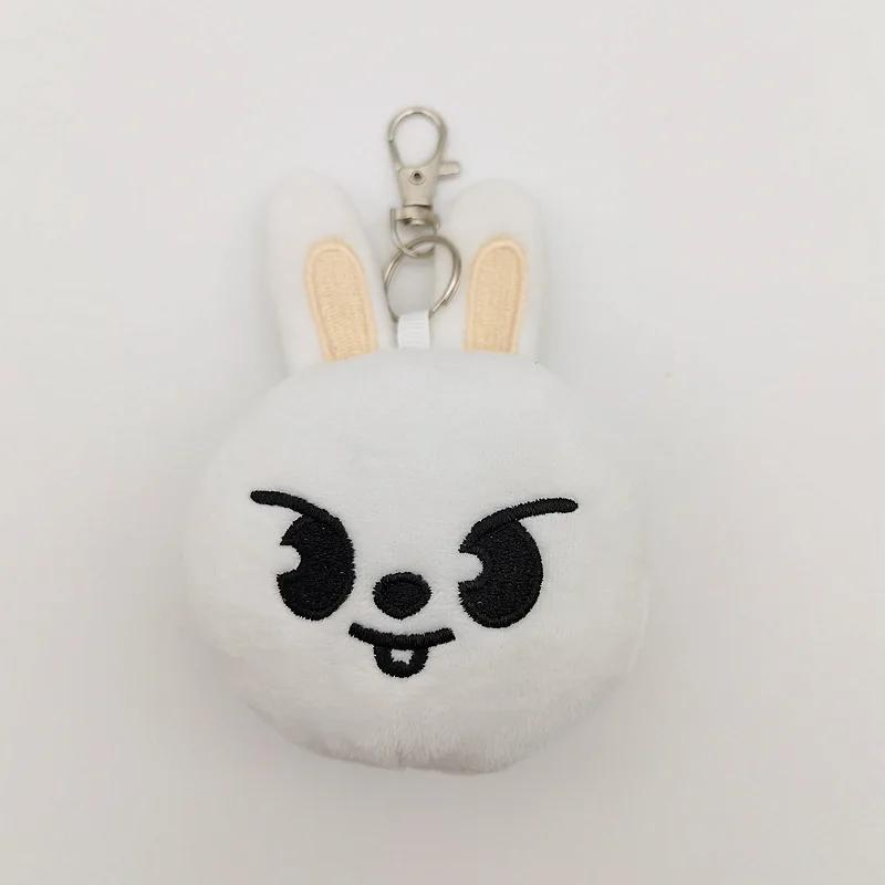SKZOO Plush Keychain Korean Ide Stray Kids Pendant Toy Keychain Fan Collection Giftsol Felix HyunJin Jisung Plush Cartoon